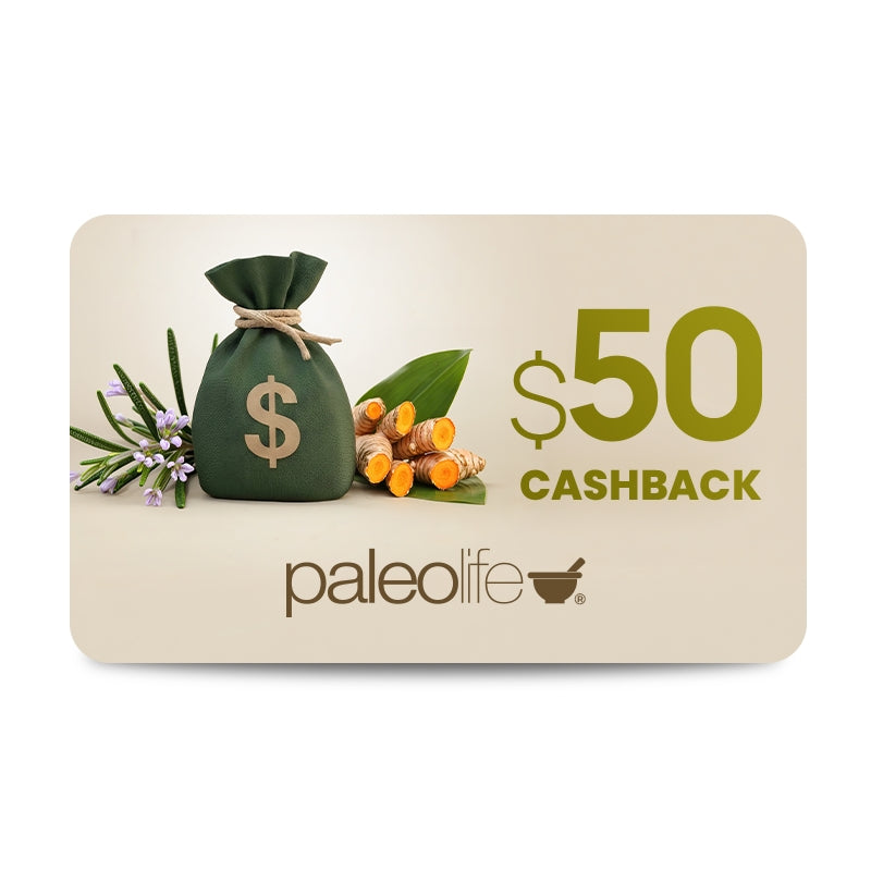 Paleolife CashBack Promo $50*
