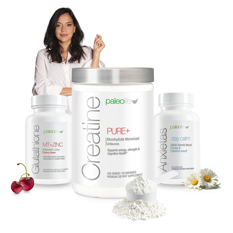 creatine and glutathione Hormonal Balance by Loana Duque – Paleolife US Glutatión & NAC Choose Kit:Skin Renewal (with Salmon DNA + GHK-Cu) Rho Liposomal Glutathione from wada:monitored