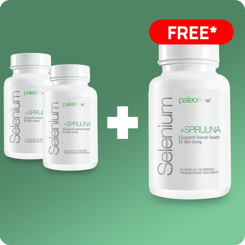 Selenium + Spirulina: Double Punch (giftcard redeemable)