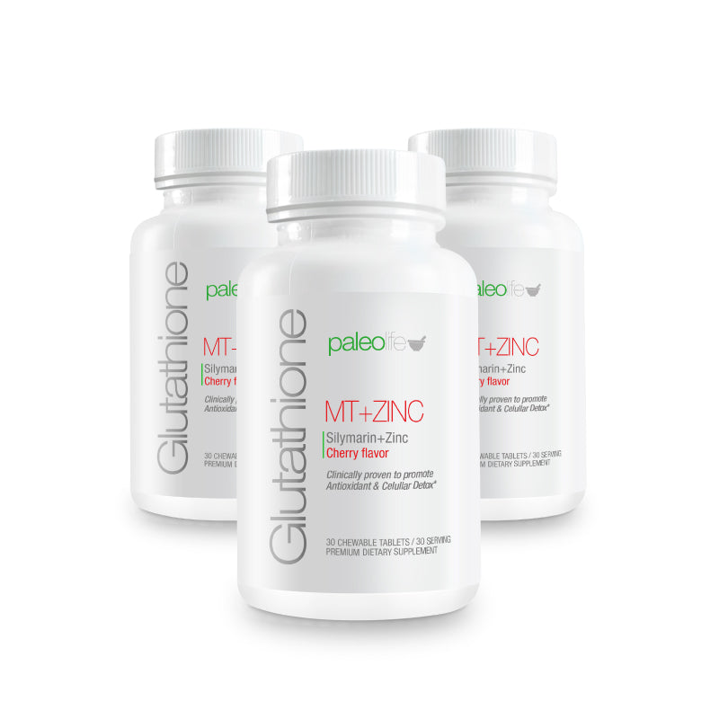 Glutathione MT + Zinc: Detox Paleolife US Glutathione MT + Zinc: Detox Paleolife US