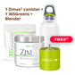 Zimax® Canister & 365Greens + Portable Blender