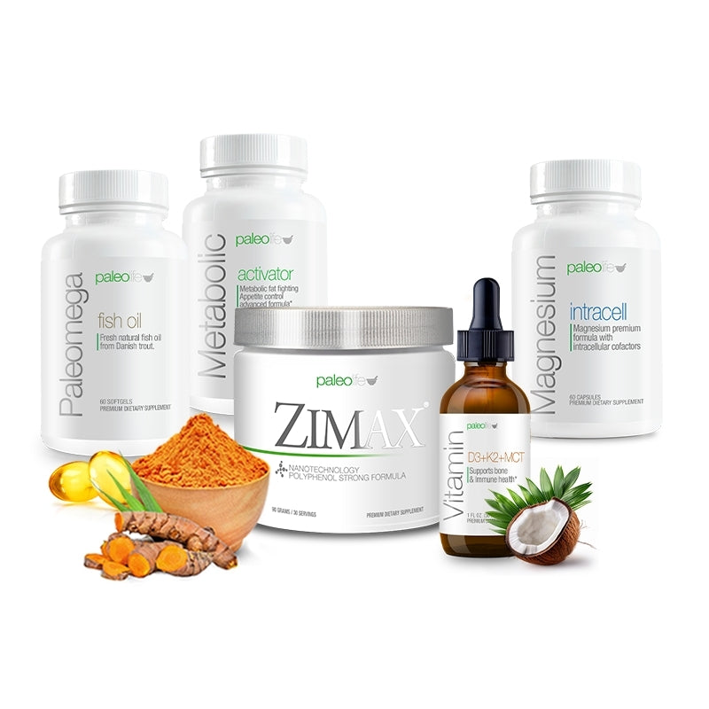 Healthy Living Plus Kit (Vitamin D3+K2+MCT Oil Version) + Metabolic Activator