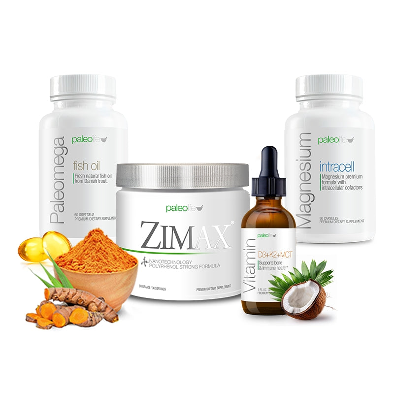 Healthy Living Plus Kit (Vit D3 + K2 + MCT Oil Version)