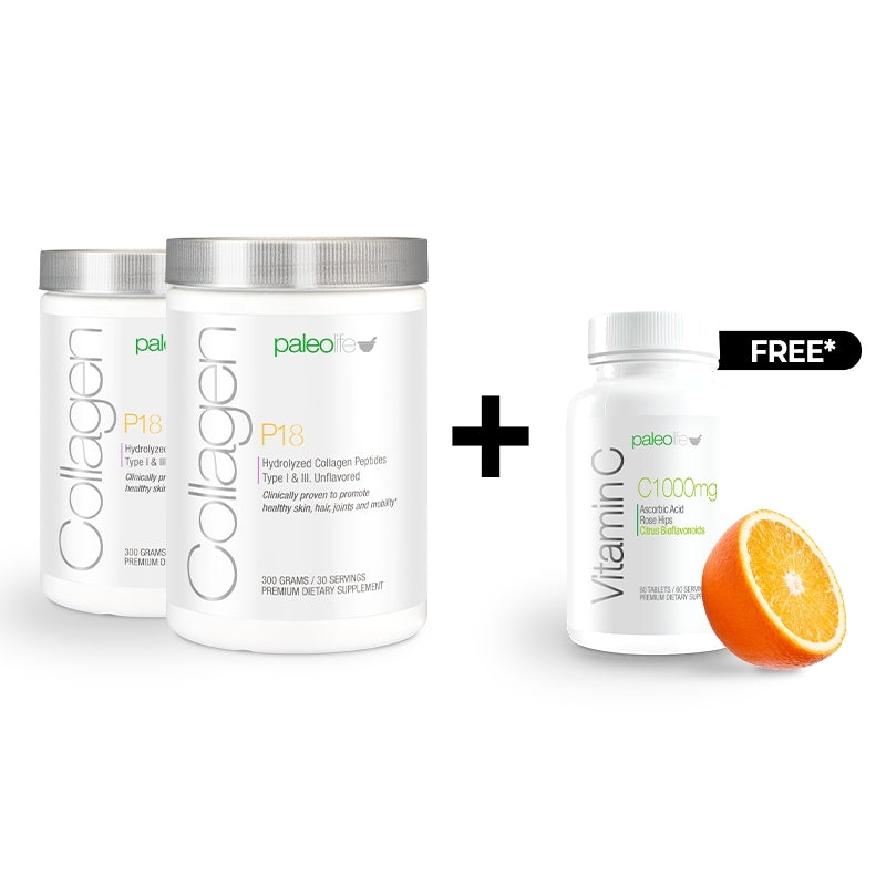 2 Collagen P18 + Free* Vitamin C