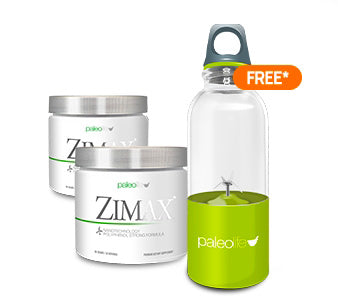 2 Zimax® Canister + Free* Portable Blender III