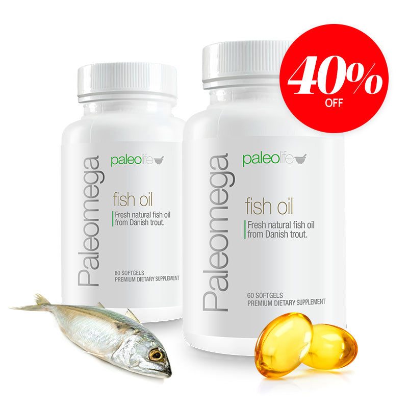 2 Months of Paleomega Fish Oil 40% Off