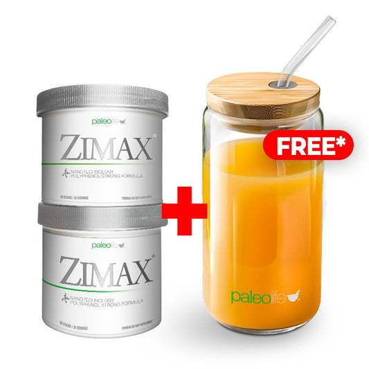 2 Zimax® Canister + Free* Bamboo EcoCup