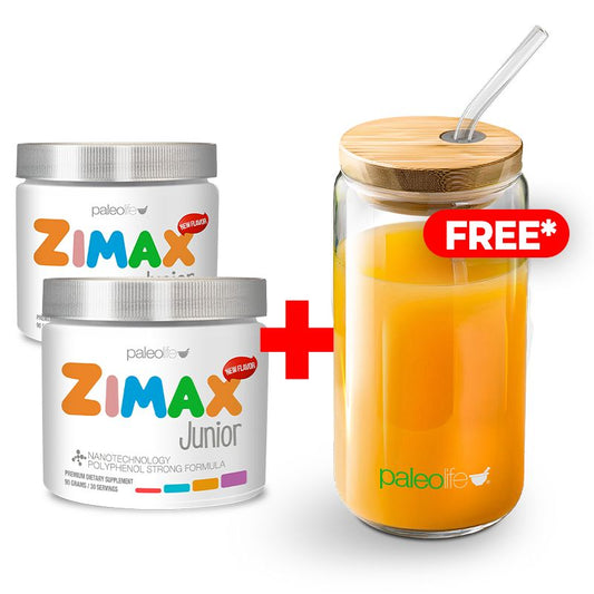 2 Zimax® Junior + Free* Bamboo EcoCup